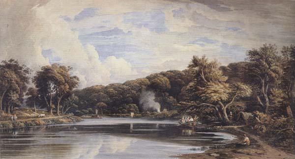 John varley jnr View on the Croydon Canal previous to the making of the Railroad (mk47)